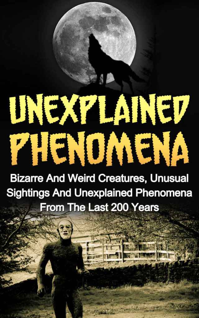 Unexplained Phenomena Cover